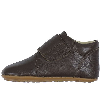 Bundgaard Leder-Krabbelschuhe - Tannu - Herbst Winter - Dark Bro