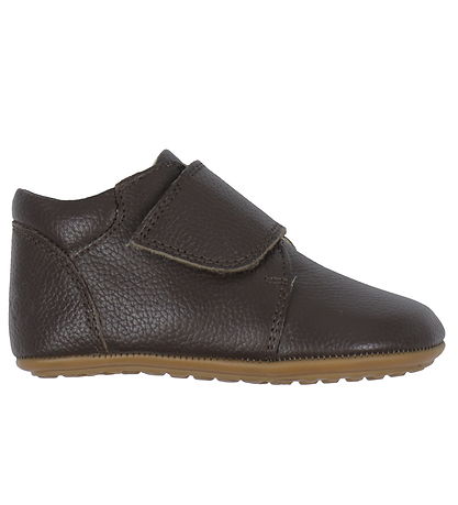 Bundgaard Leder-Krabbelschuhe - Tannu - Herbst Winter - Dark Bro