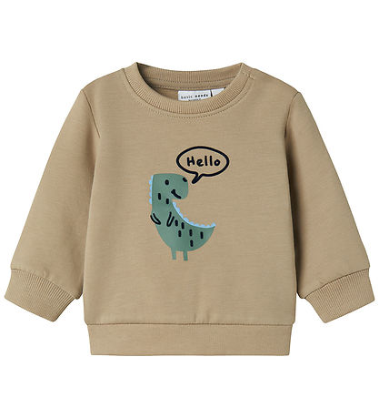 Name It Peysa - NbmVonne - Weathered Teak/Hello/Risaeðla