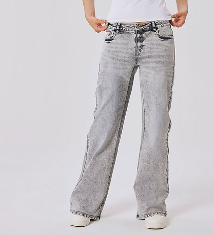 LMTD Jeans - NlfTianna - Noos - Light Grey Gallaefni