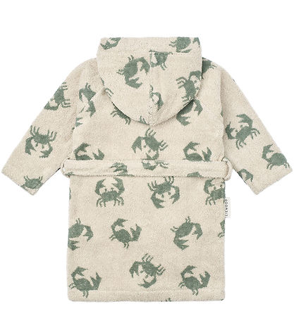 Liewood Bathrobe - Lilana Yarn Dyed - Crab/Sandy