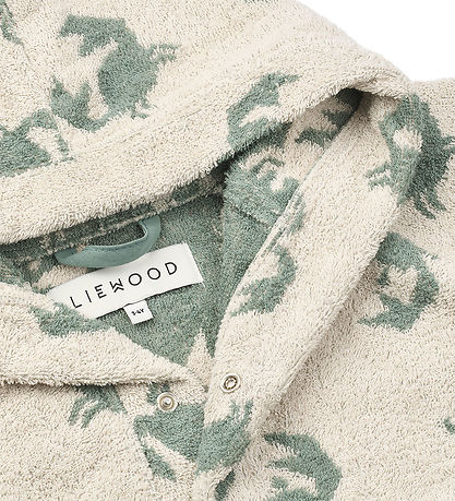 Liewood Bathrobe - Lilana Yarn Dyed - Crab/Sandy