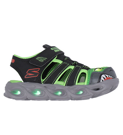 Skechers Sandalen m. Licht - Thermo-Splash - Hydro-Flare - Zwart
