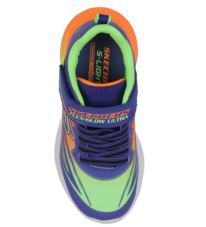 Skechers Skór - Flex Glow Ultra - Blátt/Multi