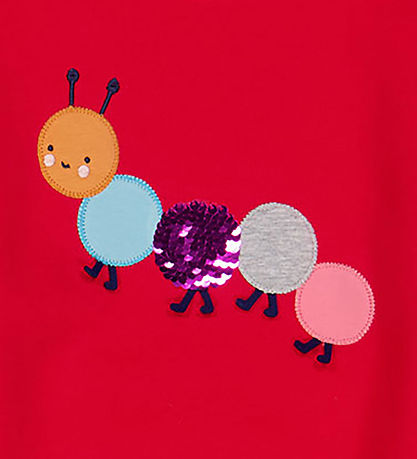 Freds World Sweatshirt - Caterpillar - Red