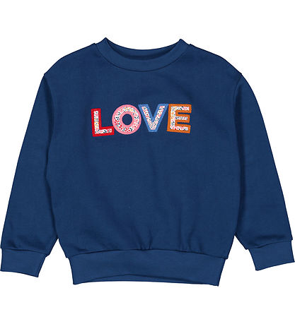 Freds World Collegegenser - Blomstring - Navy