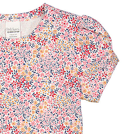 Freds World Kleid - Bloom Puff - Mandel/Papaya/Navy