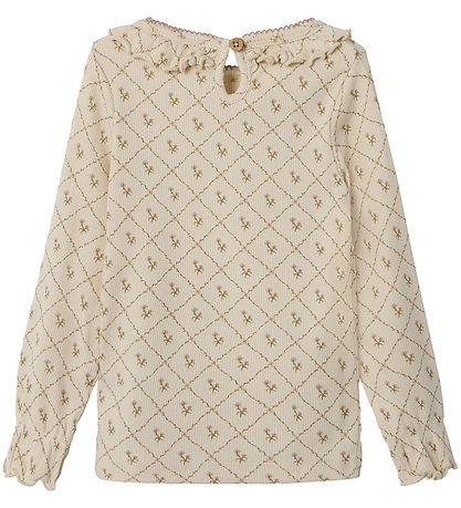 Lil' Atelier Blouse - Rib - NmfGago - Turtledove