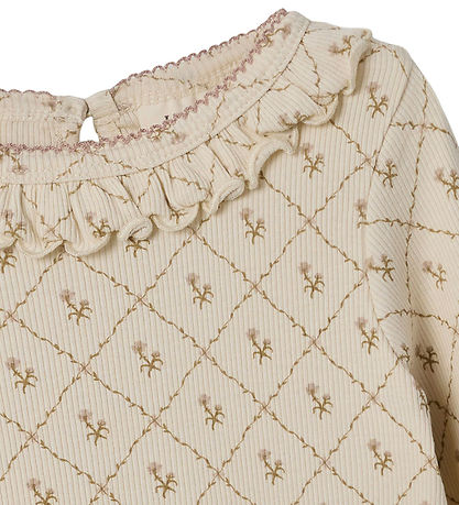 Lil' Atelier Blouse - Rib - NmfGago - Turtledove