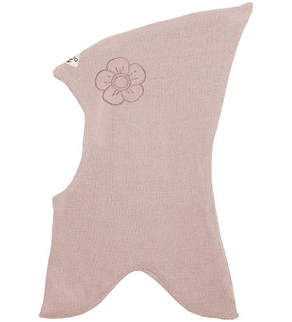 Racing Kids Balaclava - 2-layer - Rose Mushroom w. Flower