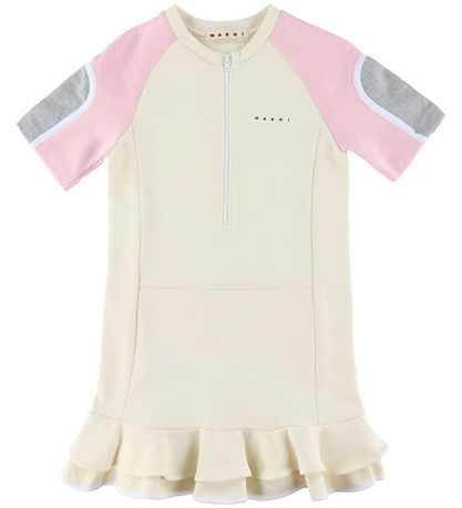 Marni Joggingkjóll - Hengja merki Yellow M. Bleikt