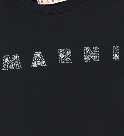 Marni Peysa - Svart M. Rhinestone