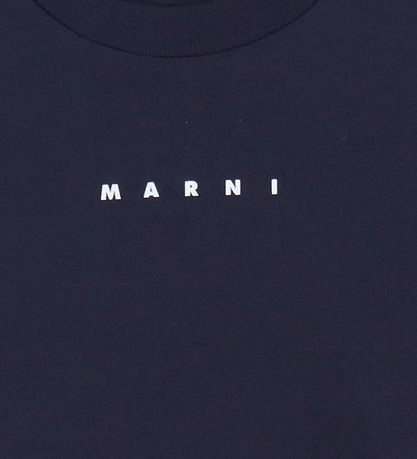 Marni Stuttermabolur - Dökkblátt