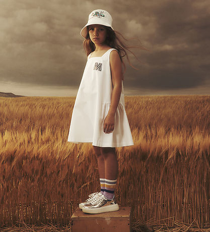 Marni Kleid - Weiß m. Strassstein