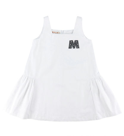 Marni Kleid - Weiß m. Strassstein