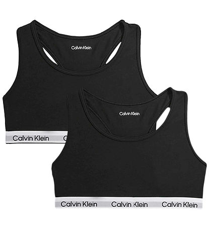 Calvin Klein Tops - 2er-Pack - Schwarz