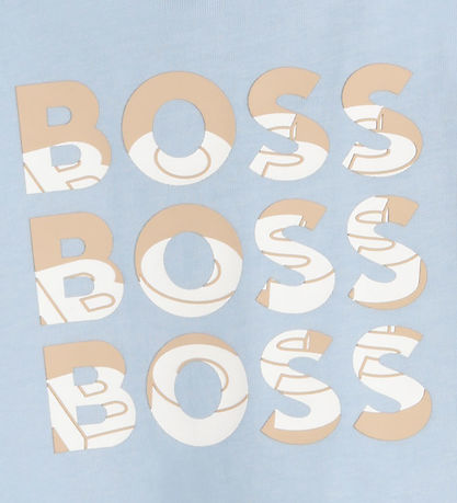 BOSS T-shirt - Persian Blue w. Print