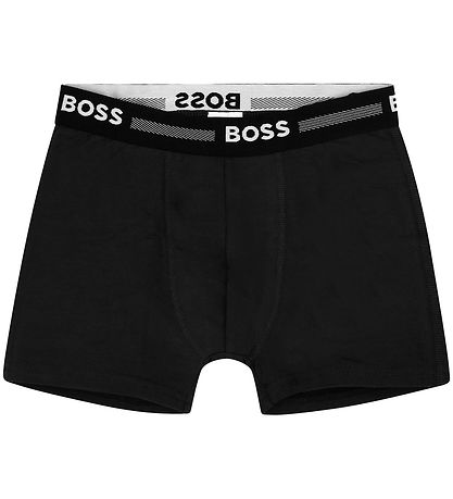 BOSS Boxershorts - 2er-Pack - Schwarz