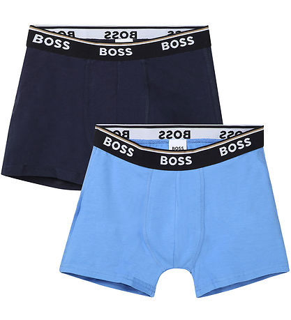 BOSS Boxershorts - 2er-Pack - Navy/Blau
