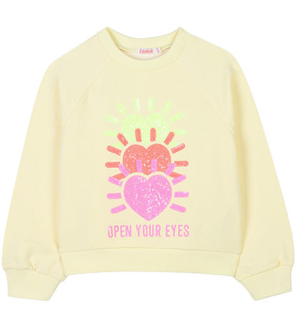 Billieblush Sweatshirt - Yellow w. Sequins