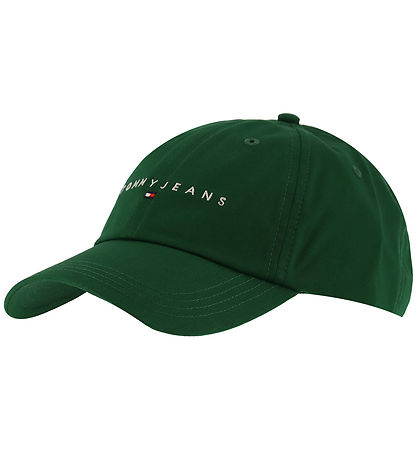 Tommy Hilfiger Cap - Linear Logo - Terrain Green