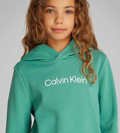 Calvin Klein Kapuzenpullover - Inst. Logo - Bahama Green