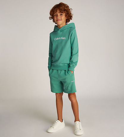 Calvin Klein Kapuzenpullover - Inst. Logo - Bahama Green