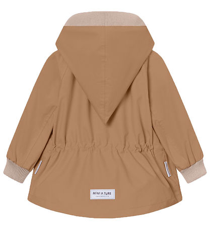 Mini A Ture Sumarjakki - MatBaby Vito Flís Anorak - Beaver Br
