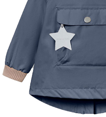 Mini A Ture Lightweight Jacket - MatBaby Vito Anorak - Ombre Blu