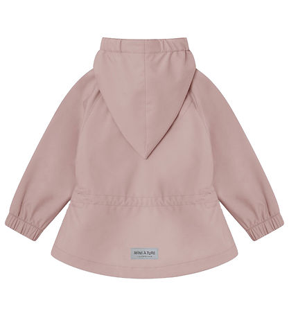 Mini A Ture Softshell Jacket w. Fleece - MatWai - Cloudy Rose