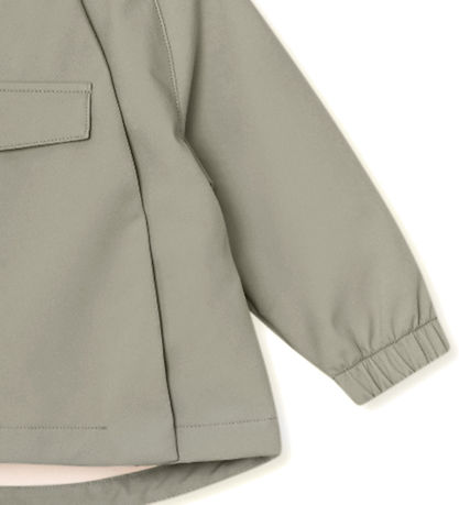 Mini A Ture Softshell Jacket w. Fleece - MatWai - Vert