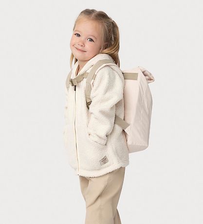 Mini A Ture Fleece Jacket - Teddy - MatLiff - Angora Cream