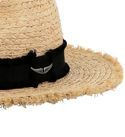 Chapeau de paille Zadig & Voltaire - Naturel av. Noir