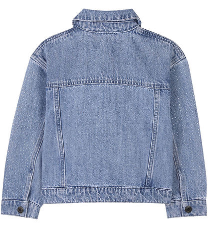 Little Marc Jacobs Jeansjacke - Blau m. Strassstein