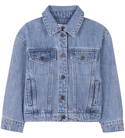 Little Marc Jacobs Jeansjacke - Blau m. Strassstein