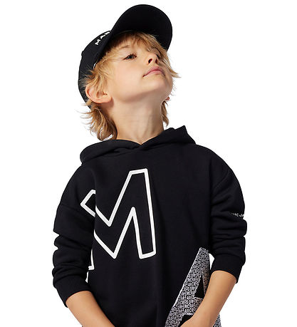 Little Marc Jacobs Kapuzenpullover - Schwarz m. Print
