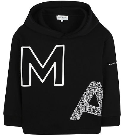 Little Marc Jacobs Kapuzenpullover - Schwarz m. Print