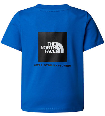 The North Face T-Shirt - Kind Box - Hero Blue m. Print