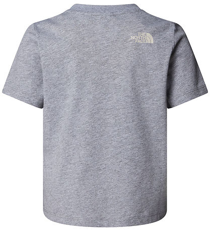 The North Face T-shirt - Kid Graphic - Grey Melange w. Print