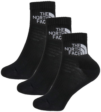 The North Face Enkelsokken - 3-pack - Zwart