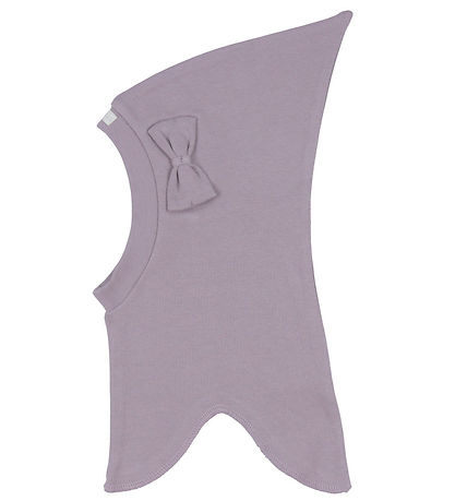 Racing Kids Balaclava - Single Layer - Elderberry w. Bow