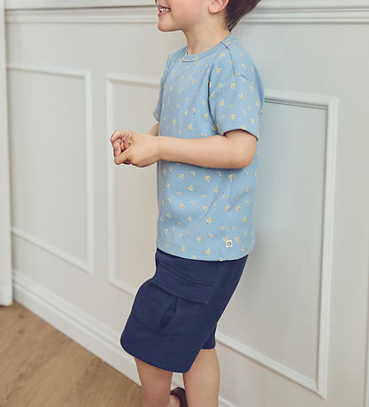 Müsli Collegeshortsit - Rahti - Yö Blue