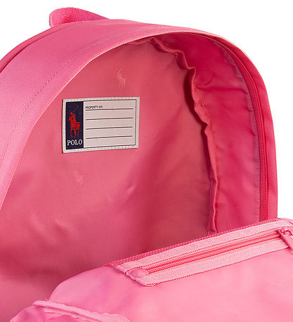 Polo Ralph Lauren Backpack - Lower Pink w. Soft Toy