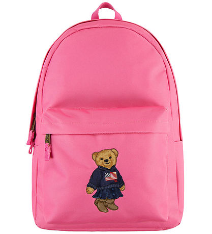 Polo Ralph Lauren Backpack - Lower Pink w. Soft Toy