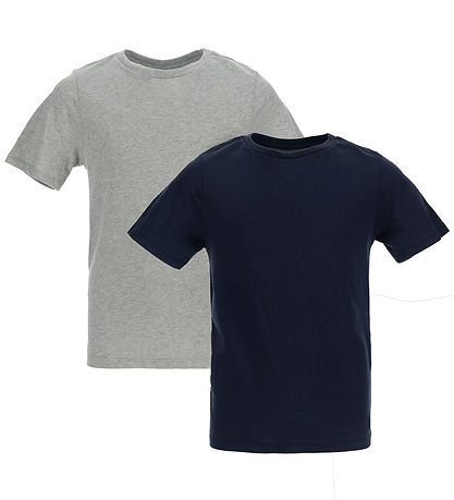 Polo Ralph Lauren T-Shirt - 2er-Pack - Newport Navy/Grau Meliert