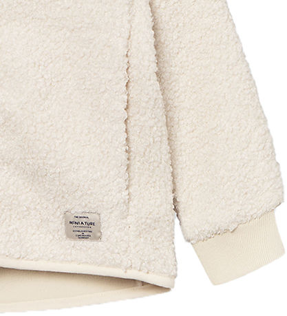 Mini A Ture Fleece Jacket - Teddy - MatCedric - Angora Cream