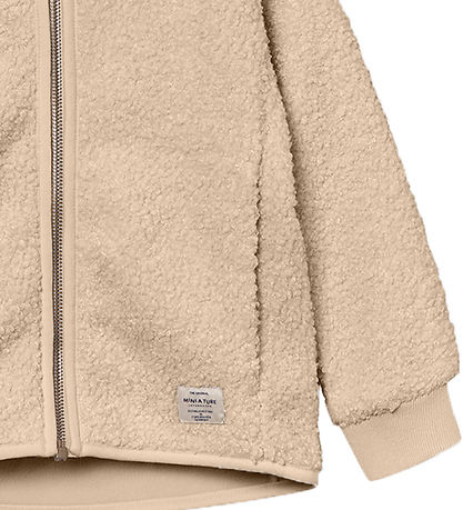 Mini A Ture Fleece Jacket - Teddy - MatCedric - Sesame