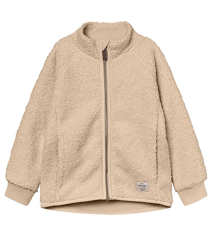 Mini A Ture Fleece Jacket - Teddy - MatCedric - Sesame