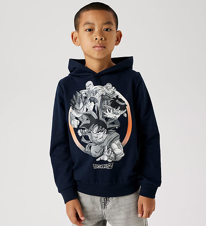 Name It Kapuzenpullover - NkmDaf Dragon Ball - Dark Sapphire