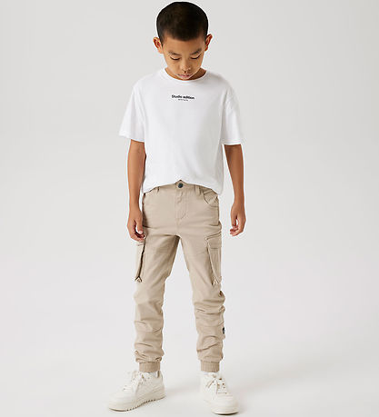 Name It Trousers - Noos - Cargo - NkmRyan - Oxford Tan